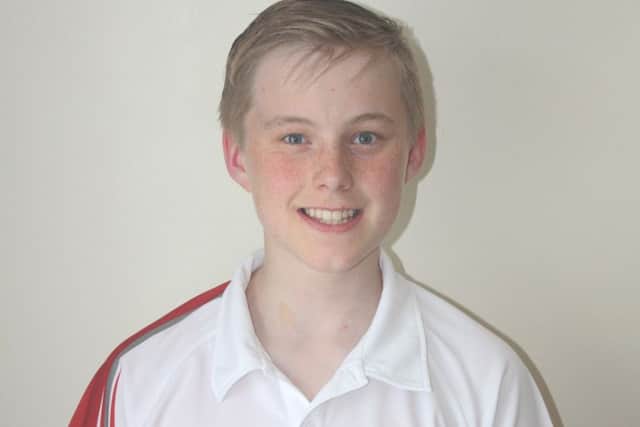 Up-and-coming bowler Paul Warrington was picked for England trials this year EMN-160628-190609002
