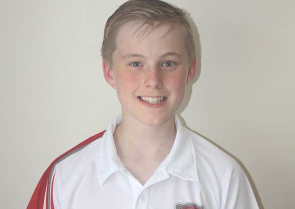 Up-and-coming bowler Paul Warrington was picked for England trials this year EMN-160628-190609002