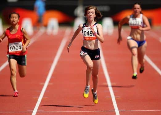 World champion sprinter Sophie Hahn EMN-160629-082717002