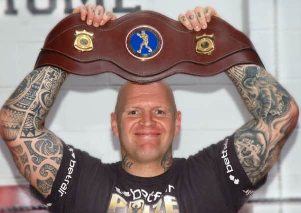 Butlin is the reigning Midlands heavyweight champion EMN-160629-092045002