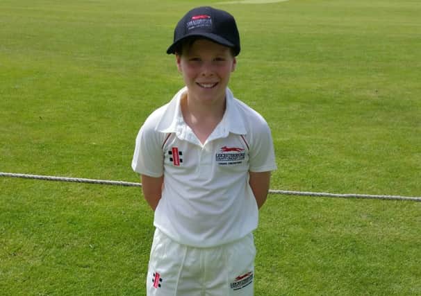 Will Creed is a county junior cricketer EMN-160507-152857002