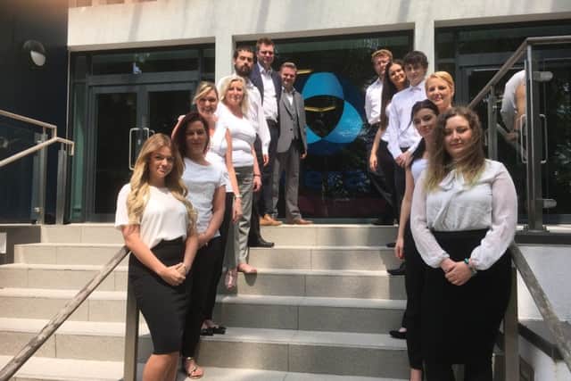 Staff at telemarketing firm Organic Leads in Melton.