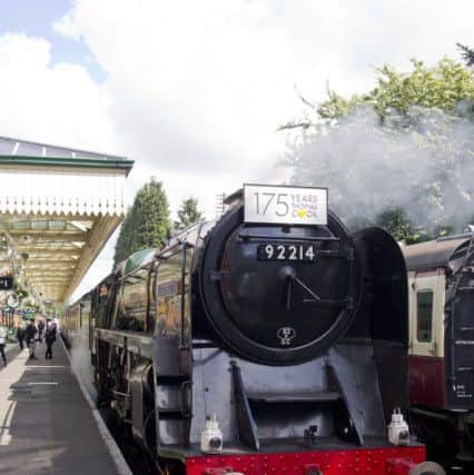 A steam train recreates the founding journey for Thomas Cook 175 years ago.