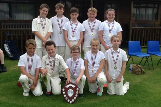 Great Dalby Primary School team which won the Kuzmicz Shield with victory over Brownlow School EMN-160713-142411002