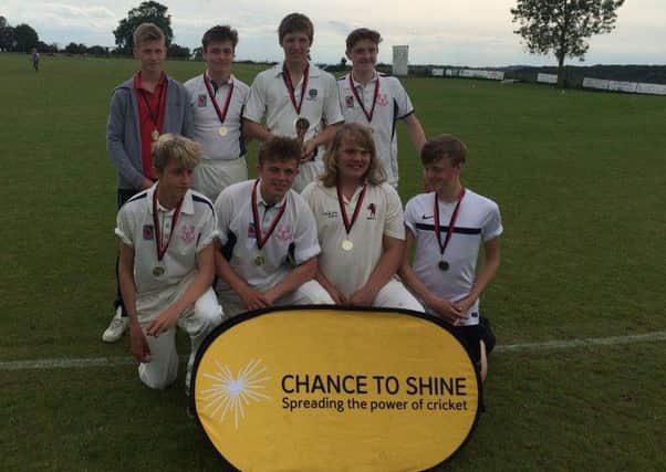 John Ferneley under 15s will head to Birmingham for the regional finals aiming to win through to Lords EMN-160707-152719002