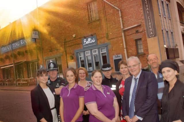 Representatives from Melton Council, Leicestershire Police, the Melton Business Improvement District (BID) and local businesses including restaurants, pubs and hotels are all working together towards achieving a Purple Flag for Melton EMN-161207-154712001