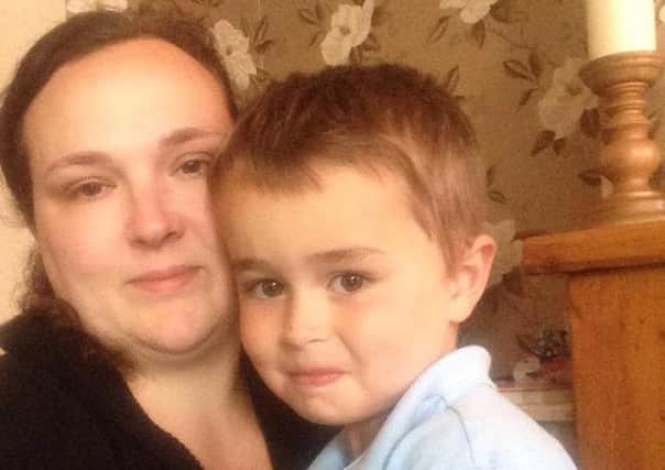 Ashleigh Woods, of Melton, with her son, Jack EMN-161207-161245001