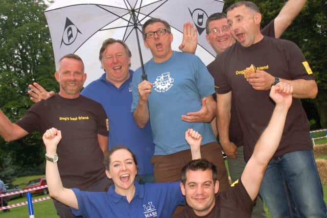 Some of the Mars Petcare team enjoy their day PHOTO: Tim Williams