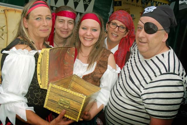 Mars staff played pirates to run the treasure hunt 
PHOTO: Tim Williams