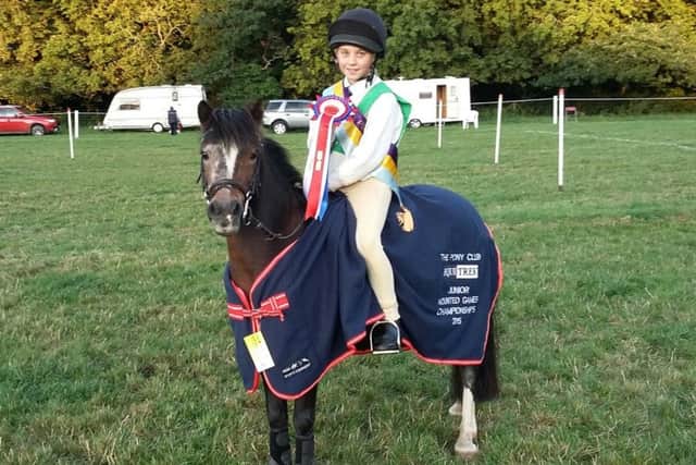 Poppy Shaw (10) and pony Rosie will represent England on the European stage EMN-160719-091910002