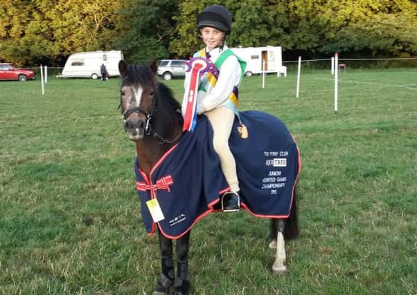 Poppy Shaw (10) and pony Rosie will represent England on the European stage EMN-160719-091910002