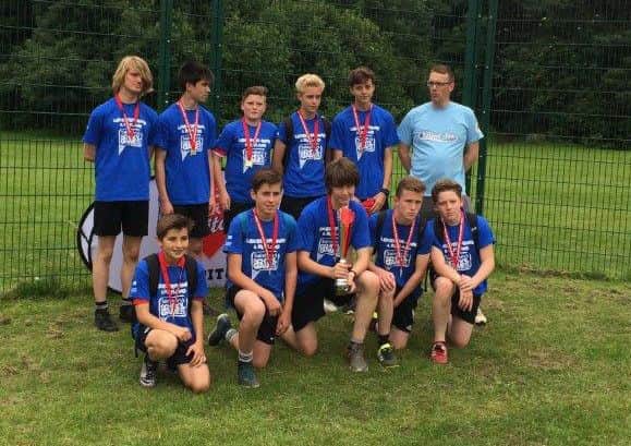 John Ferneley College's victorious softball team EMN-160719-113130002