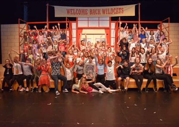 The Performing Stars Academy's cast of High School Musical 
PHOTO: Simon Brooks