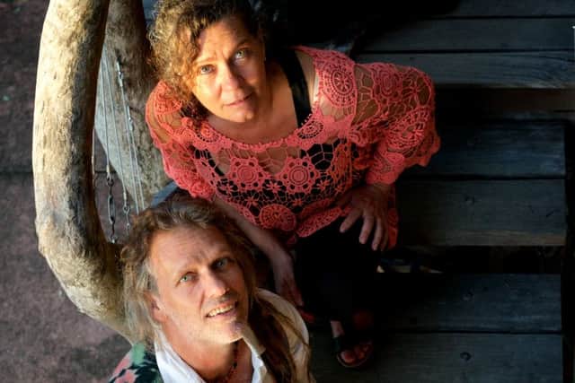Chris Fisher and Marcelle Townsend-Cross are known as 'Monkey and the Fish'
PHOTO: Supplied