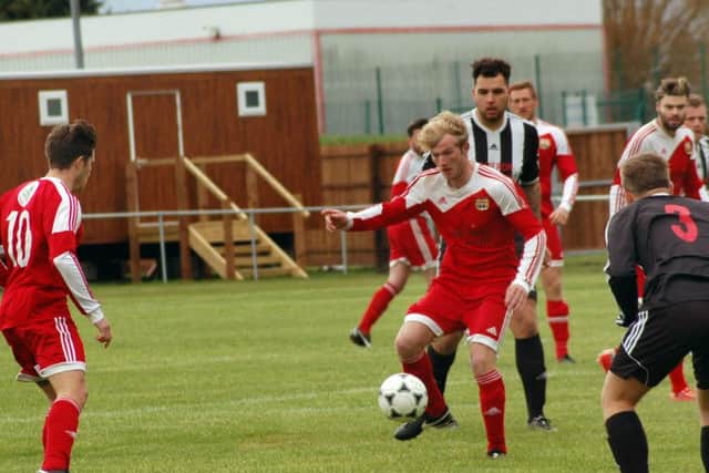 Melton Mowbray FC played their first match at their new Burton Road home in mid-April EMN-160720-130630002