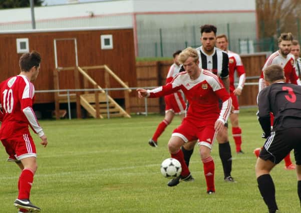 Melton Mowbray FC played their first match at their new Burton Road home in mid-April EMN-160720-130630002