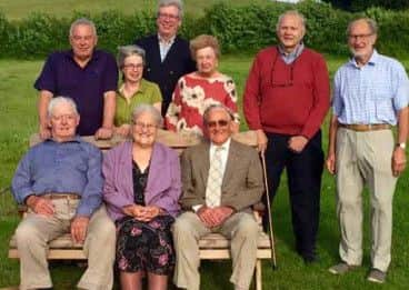 Barbara Taylor with parish councillors
PHOTO: Supplied