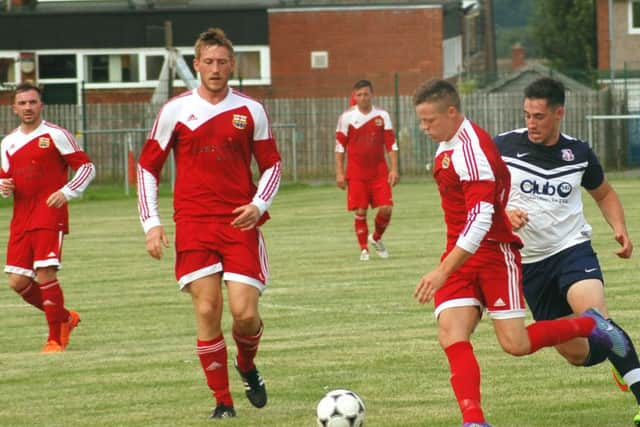 Action from Melton's impressive 5-0 win over Birstall EMN-160726-182808002