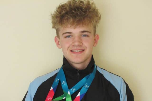 Graham followed his national medal double by becoming the first Melton swimmer to compete at the British Championships EMN-161008-082216002