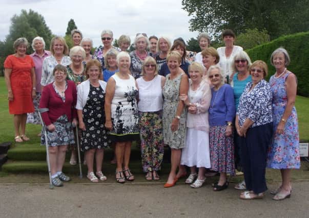 Melton GC's ladies' section support their skipper EMN-160816-172935002