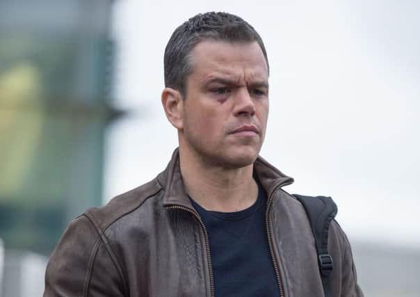 Matt Damon as Jason Bourne 
PHOTO: PA Photo/Universal