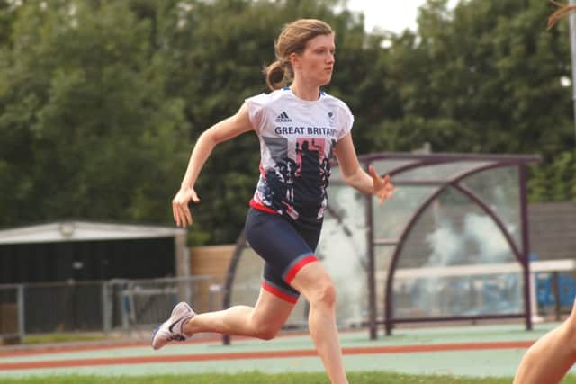 Sophie lowered her own world record by four-tenths of a second to 12.60secs in the world championship final last year EMN-160825-102657002