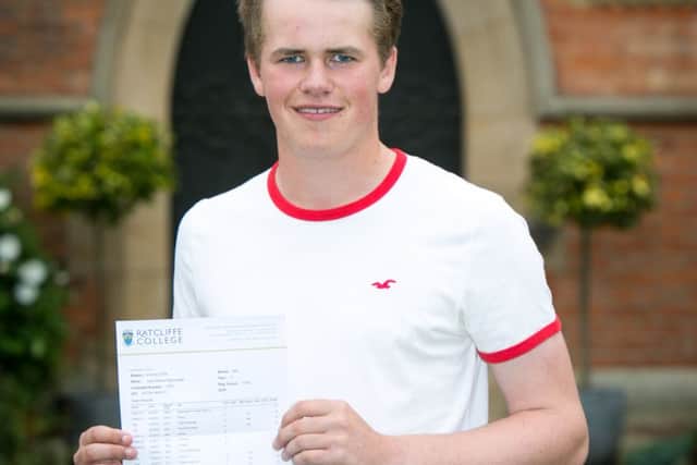 GCSE results day at Ratcliffe College. Photo: Matthew Edward and Sunny Hoyle