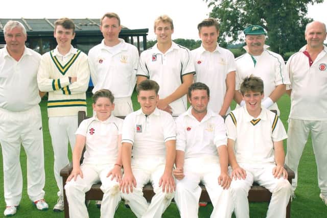Great Dalby, from left, back - John Sunderland, Ross Wild, Mark Child, Luke Harrison, Nathan Sunderland, Steve Dalton, Steve Harrison; front - Angus Wilbourn, James Rowell, Jamie Picker, Harry Wells.
Also played this season: Chris Dickinson, George Archer, Michael Frew, Nigel Dickinson. EMN-160829-154313002