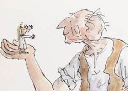 Illustration from the BFG, one of Roald Dahl's famous books
PHOTO: Supplied