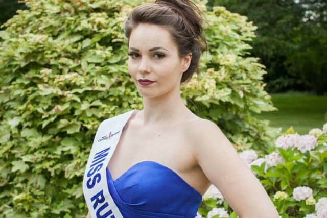Nikita Azzopardi was crowned Miss Rutland earlier this summer
PHOTO: Supplied