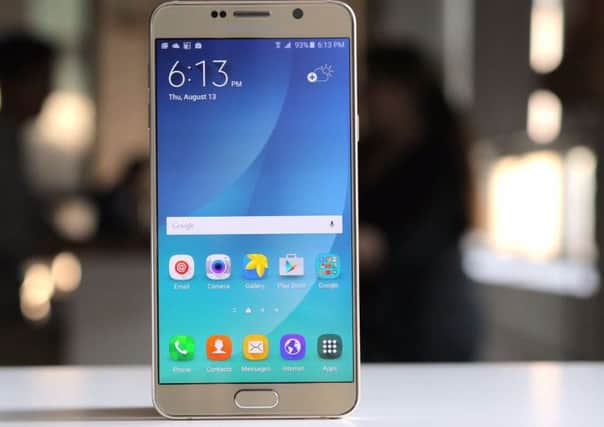 The Samsung Galaxy Note 7