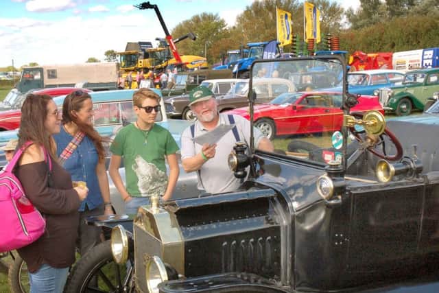 Vintage cars always attract interest PHOTO: Tim Williams