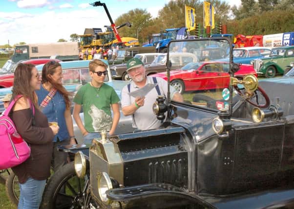 Vintage cars always attract interest PHOTO: Tim Williams