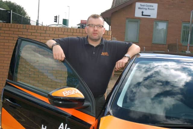 Driving instructor Alec Hatwood at the Melton Driving Test Centre at Phoenix House, Nottingham Road EMN-161209-164935001