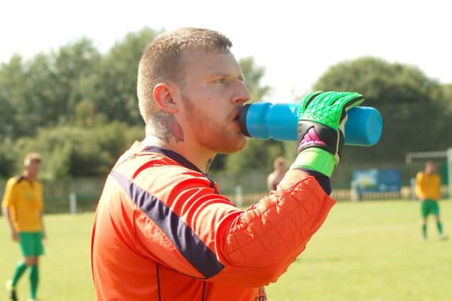 Holwell keeper Jamie Witham made some superb stops to thwart league leaders West Bridgford EMN-161209-101017002