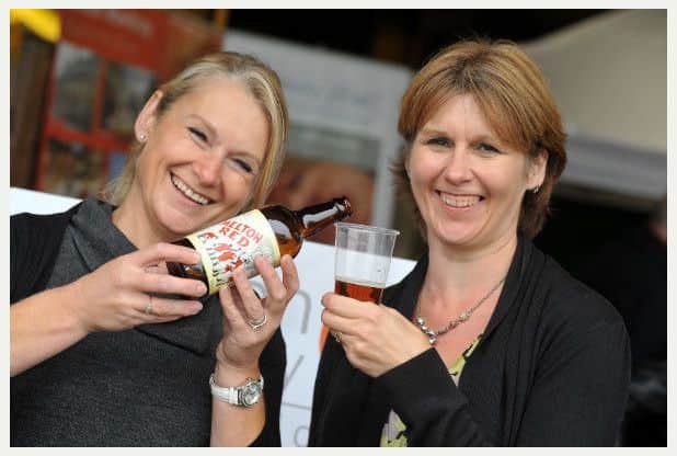 Melton town centre manager Lisa Brown (left) and fellow town centre manager and Melton BID manager Shelagh Core are among those working to improve the town's economy and tourism offer PHOTO: Supplied EMN-160915-165210001