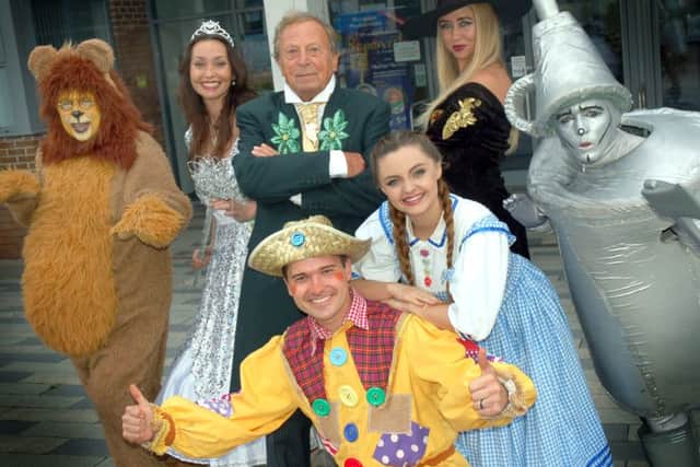 The Trio Entertainment cast of The Wizard of Oz pantomime at Melton Theatre in December PHOTO: Tim Williams