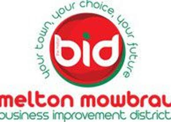 The Melton Mowbray Business Improvement District (BID) logo EMN-160925-144515001