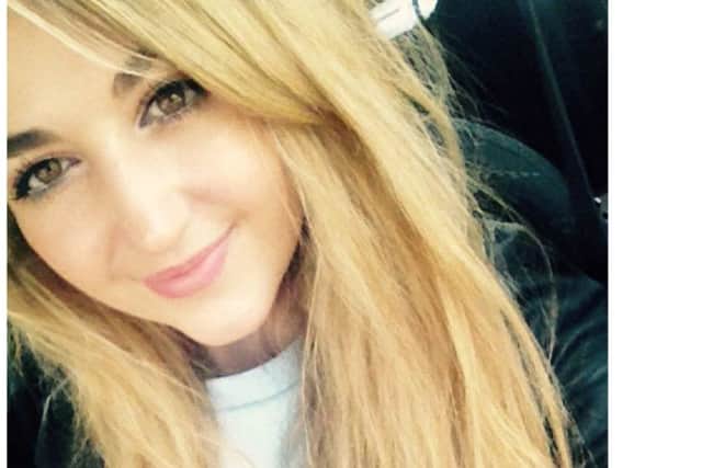 Olivia Mae Woodward (19) who died from Sudden Adult Death Syndrome (SADS) in her halls of residence at Sheffield Hallam University on Sunday, September 18 EMN-160928-094454001