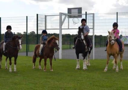 Competitors at the Gymkhana Games in Barnstone PHOTO: Supplied