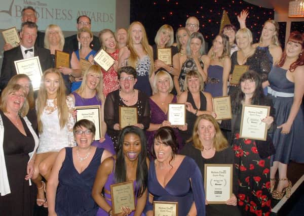 All smiles for the winners of the 2016 Melton Times Business Awards EMN-160930-111759001
