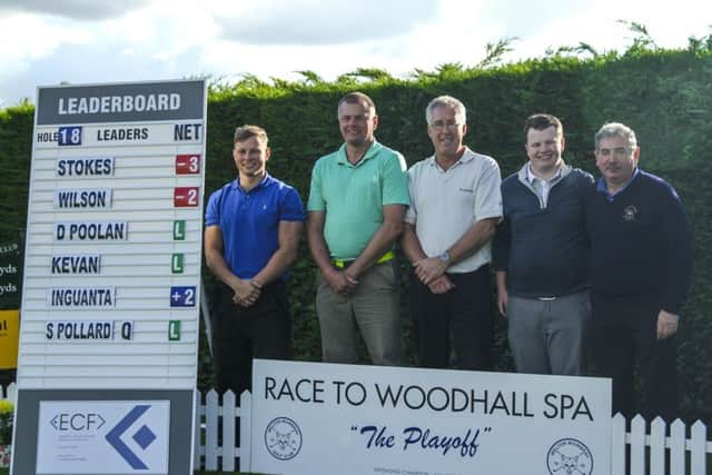RWS finalists, from left, Sam Pollard, Adrian Stokes, Mick Wilson, David Poolan and Jack Inguanta. Billy Kevan not pictured EMN-160410-101724002