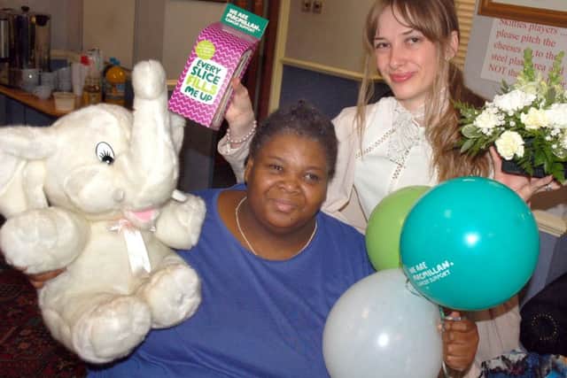 Organiser Joyce Johnson was assisted by Jasmine Nicholls at the Royal British Legion. The day raised Â£70 PHOTO: Tim Williams