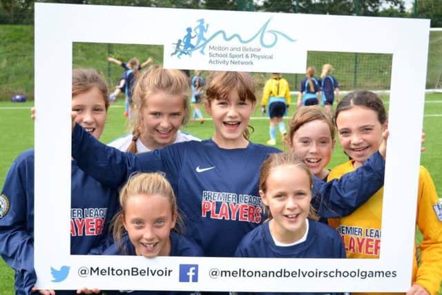 Bottesford Primary School Girls' team completed the double for the village school EMN-160410-145107002