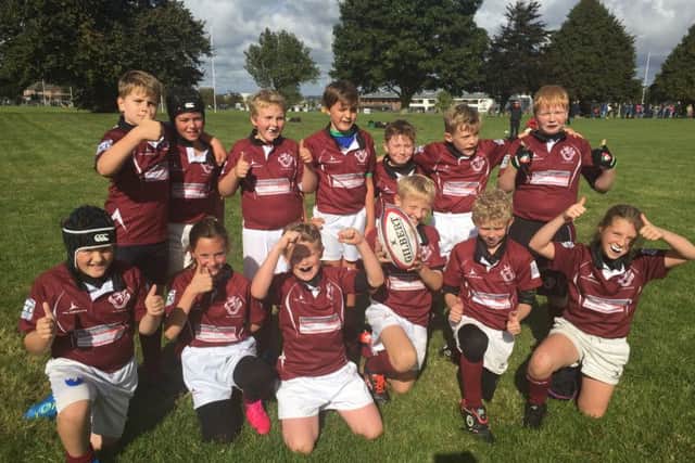 Melton RFC Under 11s opened their season with plenty of positives against Ilkeston EMN-160410-184502002