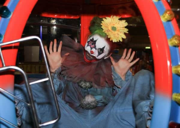 Frightening! A character from the Twinlakes Xtreme Scream nights PHOTO: John Isgar