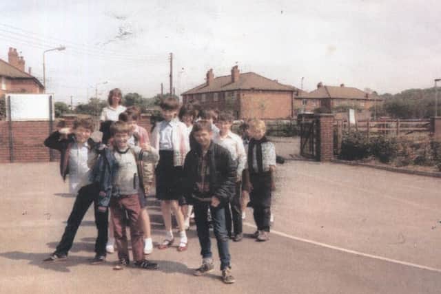 Pupils from Swallowdale visiting Long Field High School PHOTO: Supplied
