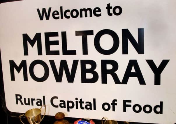 Welcome to Melton Mowbray - Rural Capital of Food EMN-161010-130930001