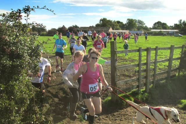 Through the first gate and off into the countryside PHOTO: Tim Williams