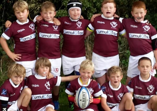 Melton RFC U9s won four straight matches to share the Dave Vamplew Festival honours EMN-161110-113929002